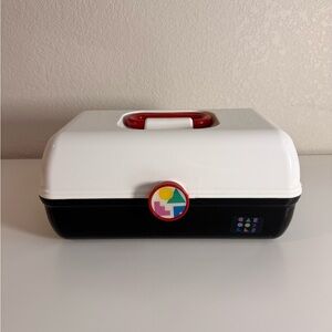 Caboodles 80s style graphic black & white makeup kit